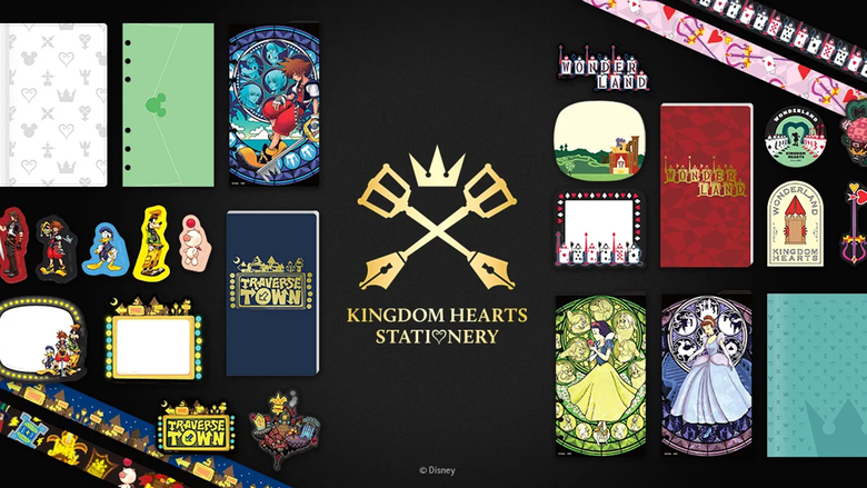 Kingdom Hearts stationary line announced for Japan
