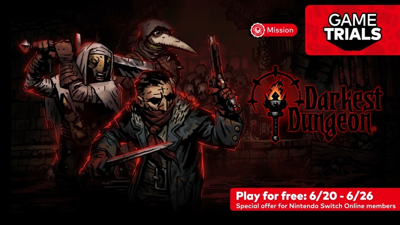 Darkest Dungeon is North America's latest Switch Online Free Game Trial
