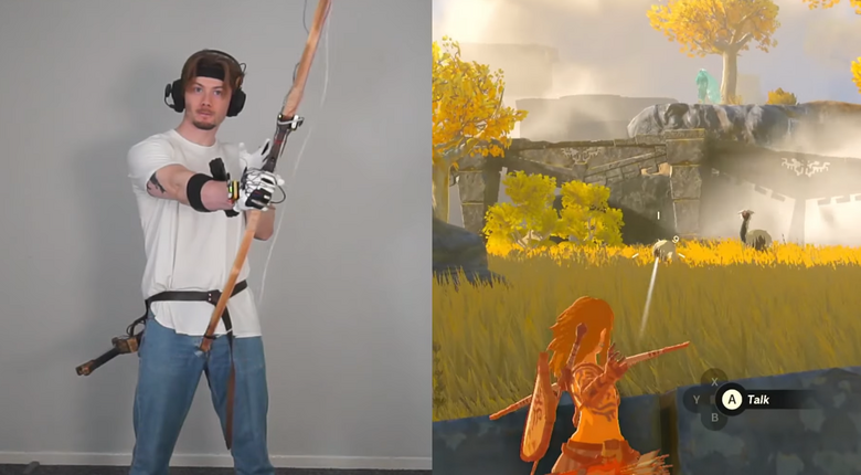 Modder creates full-body suit to play Zelda: Tears of the Kingdom