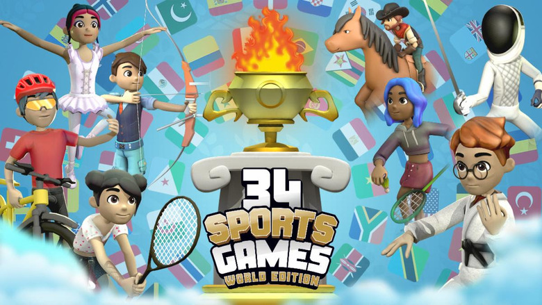 34 Sports Games: World Edition goes for the gold on Switch today