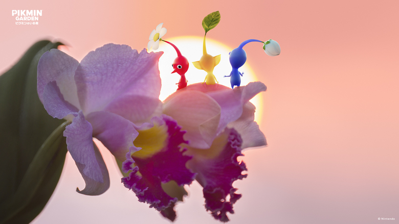 Nintendo shares a new wave of Pikmin wallpapers