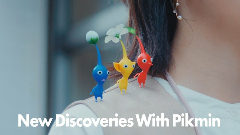 Nintendo starts Pikmin Bloom "New Discoveries with Pikmin" commercial series