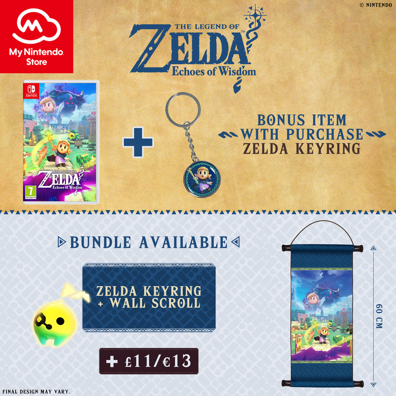 Nintendo UK reveals Zelda: Echoes of Wisdom pre-order bonus and bundles