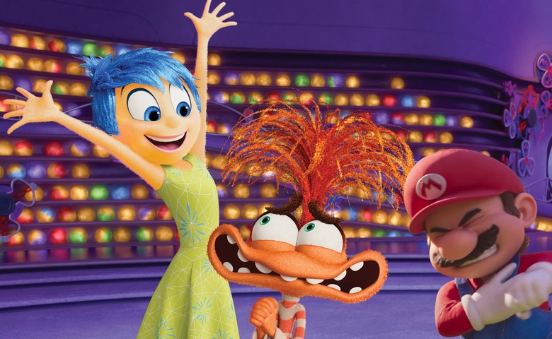 Inside Out 2 passes The Super Mario Bros. Movie as the second-highest grossing animated movie