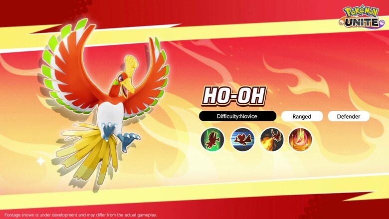 Pokémon UNITE "Moves Overview:  Ho-Oh" Trailer