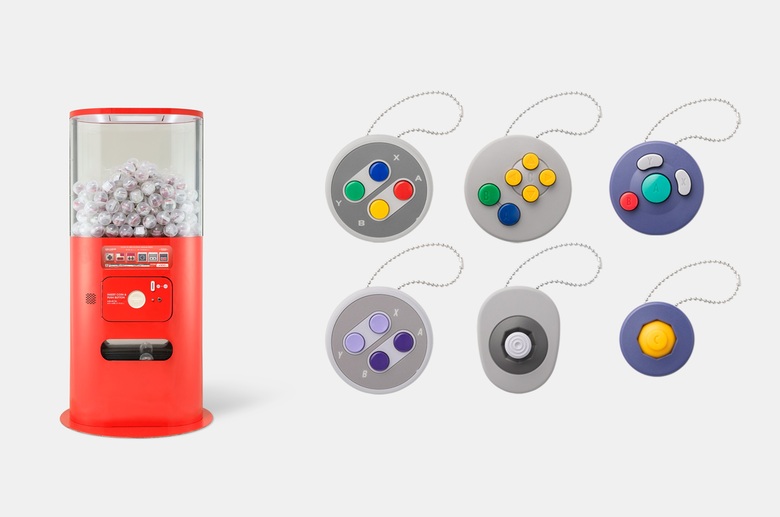 Nintendo "Controller Button Collection" keychains cause huge lines, can be used for actual controller replacement parts