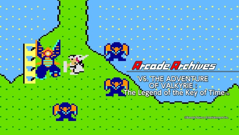 Arcade Archives VS. THE ADVENTURE OF VALKYRIE hits Switch July 25th, 2024