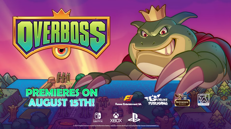 Strategy board game "Overboss" heads to Switch Aug. 15th, 2024