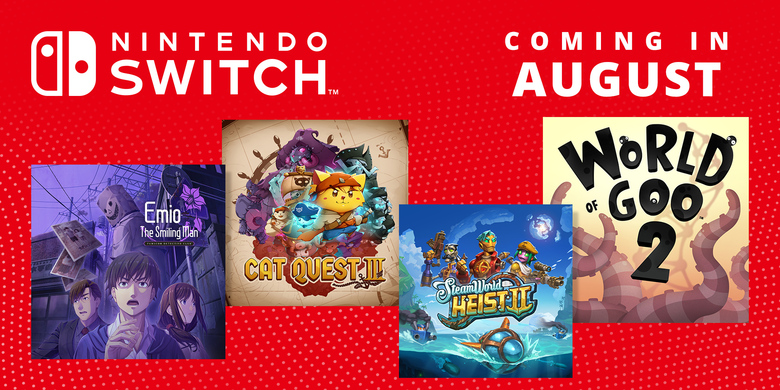 Nintendo takes a look at upcoming Switch games for August 2024