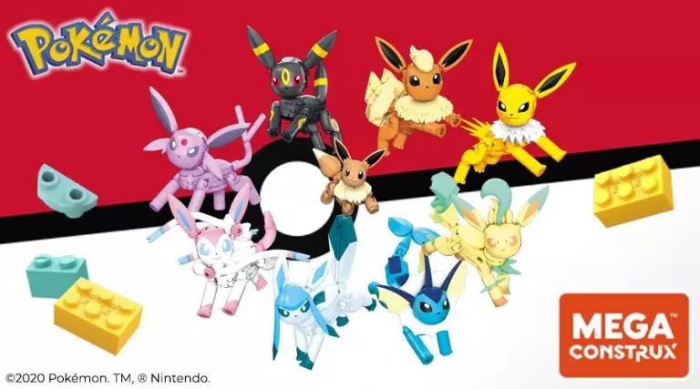 Pokémon Company and Mega Construx reveal 3 new sets for Japan