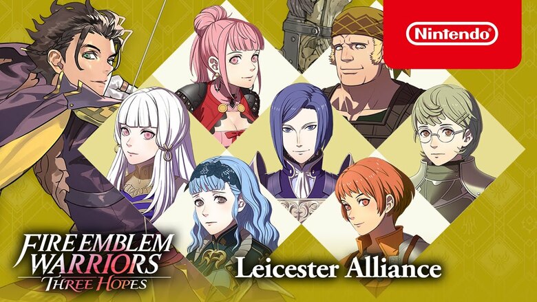 Fire Emblem Warriors: Three Hopes 'Leicester Alliance' trailer released