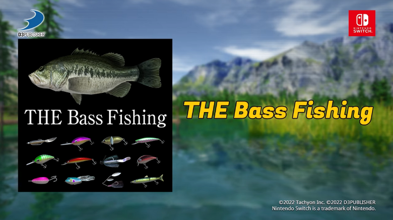 THE Bass Fishing announced for Switch