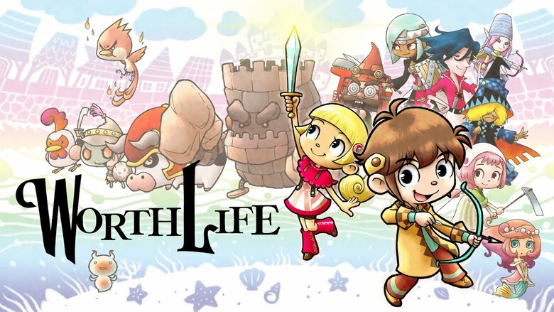 Side-scrolling fantasy RPG game Worth Life is coming to Nintendo Switch on July 14th