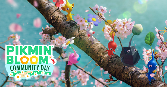 Reminder: Pikmin Bloom Community Day (March 2022) now live