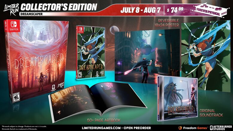 Limited Run reveals Dreamscaper physical release, pre-orders start July 8th, 2022
