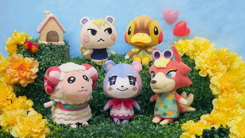 Three more plushies join the Animal Crossing All-Star Collection