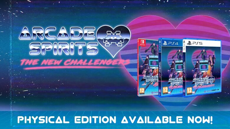 Visual-novel 'Arcade Spirits: The New Challengers' now available for Switch physically