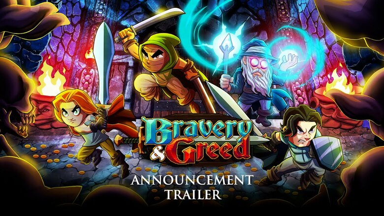 Dungeon brawler roguelike 'Bravery & Greed' announced for Switch