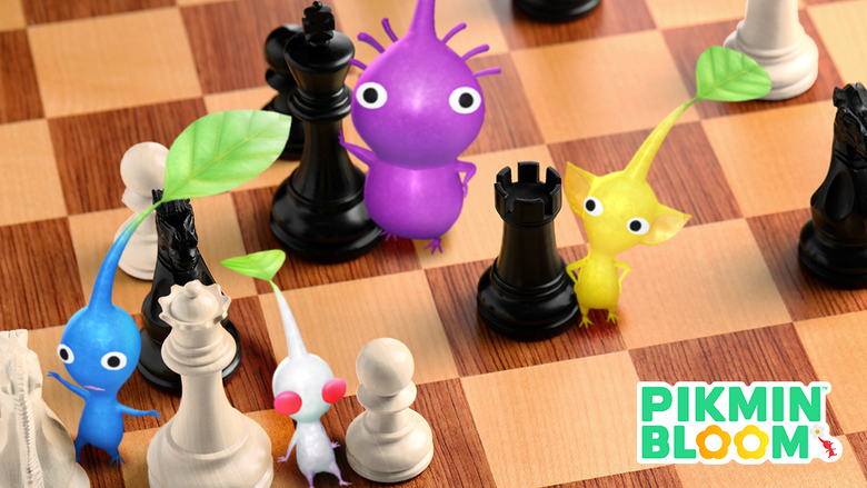 “Chess Piece” Decor Pikmin available for a limited time in Pikmin Bloom