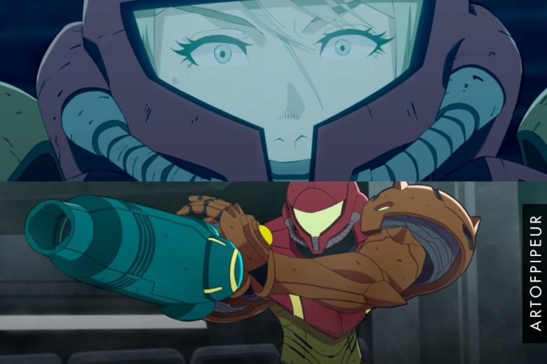 Samus fanart imagines what a Metroid anime could look like