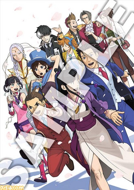 Ace attorney Art book. The great Ace attorney Key Visual. More justice