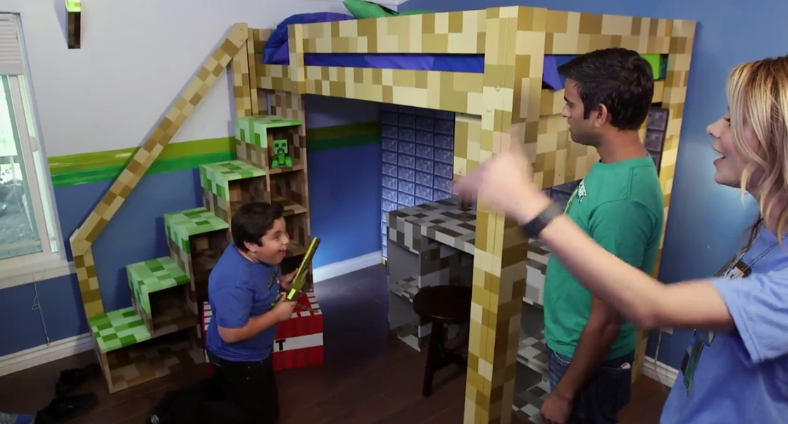 Super Fan Builds Creates The Ultimate, How To Make A Super Cool Bedroom In Minecraft