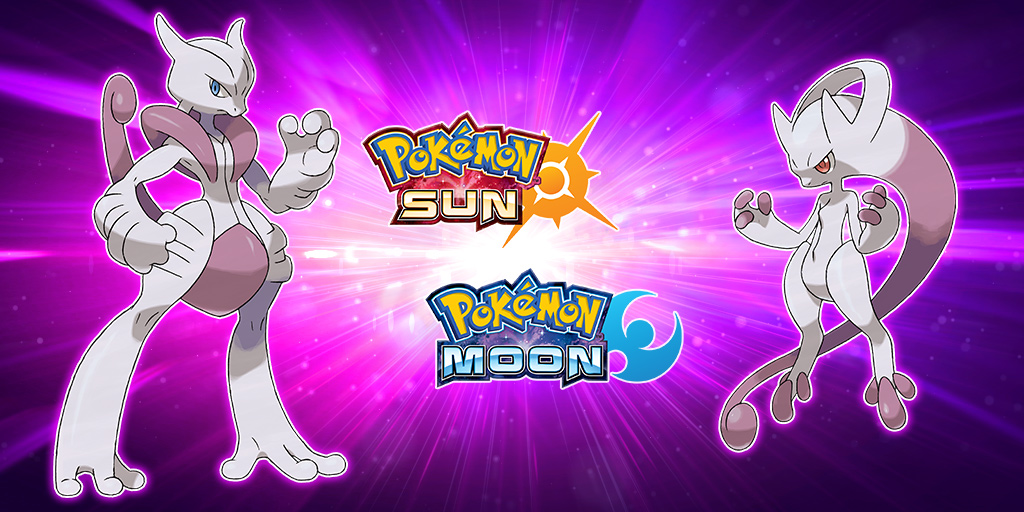 Mega Evolve Mewtwo in Pokémon Sun and Pokémon Moon today.