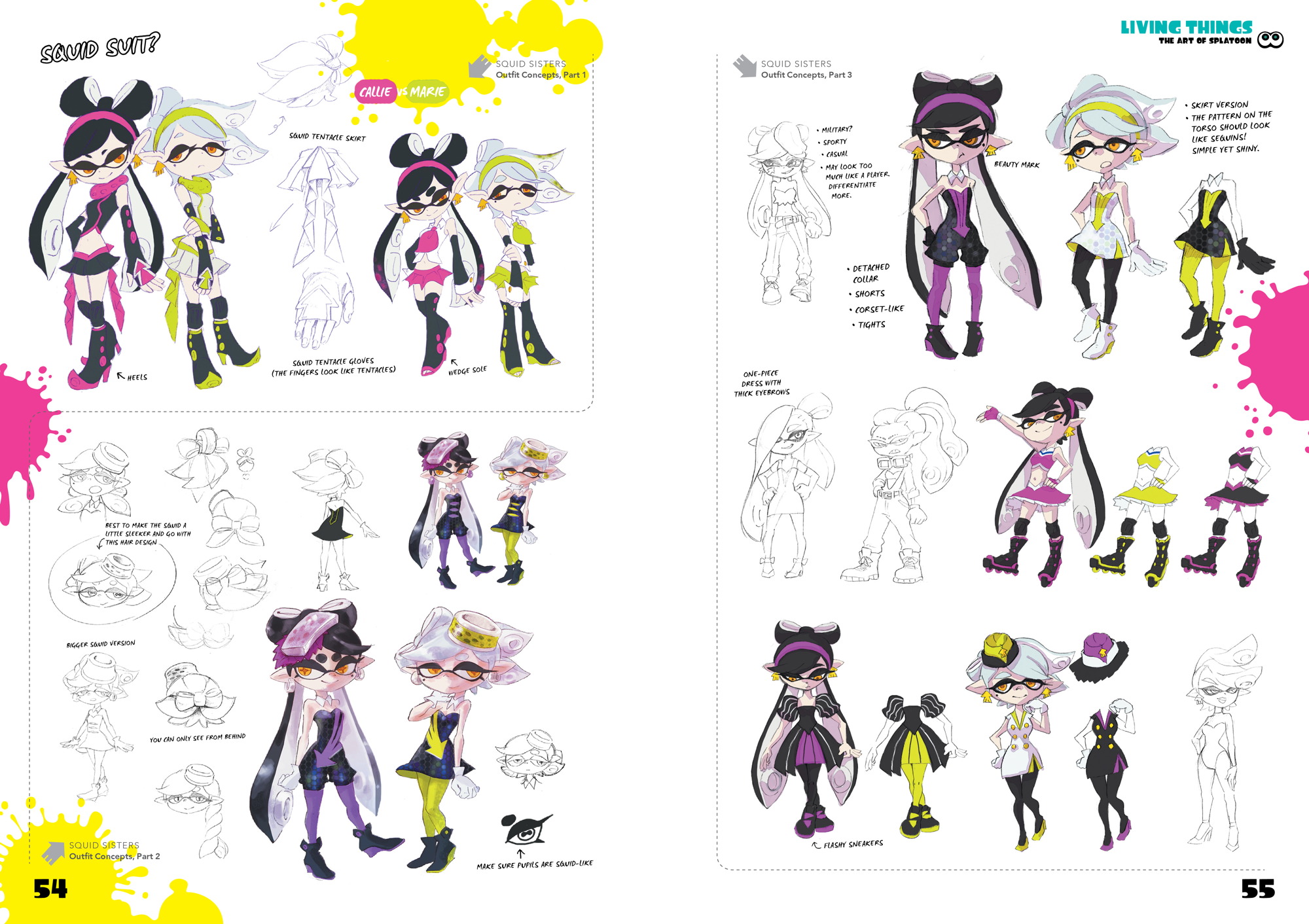 The Art of Splatoon - another round of preview pages | GoNintendo2000 x 1412