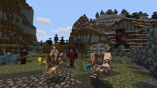 Minecraft On Switch Gets Skyrim Fallout Texture Packs Gonintendo