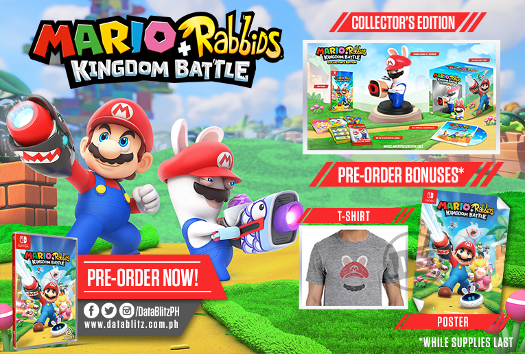 Mario + Rabbids Kingdom Battle - preorder bonus in the Phillippines.