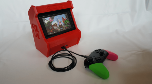 Nintendo-Switch-3D-Printed-Arcade-Cabine