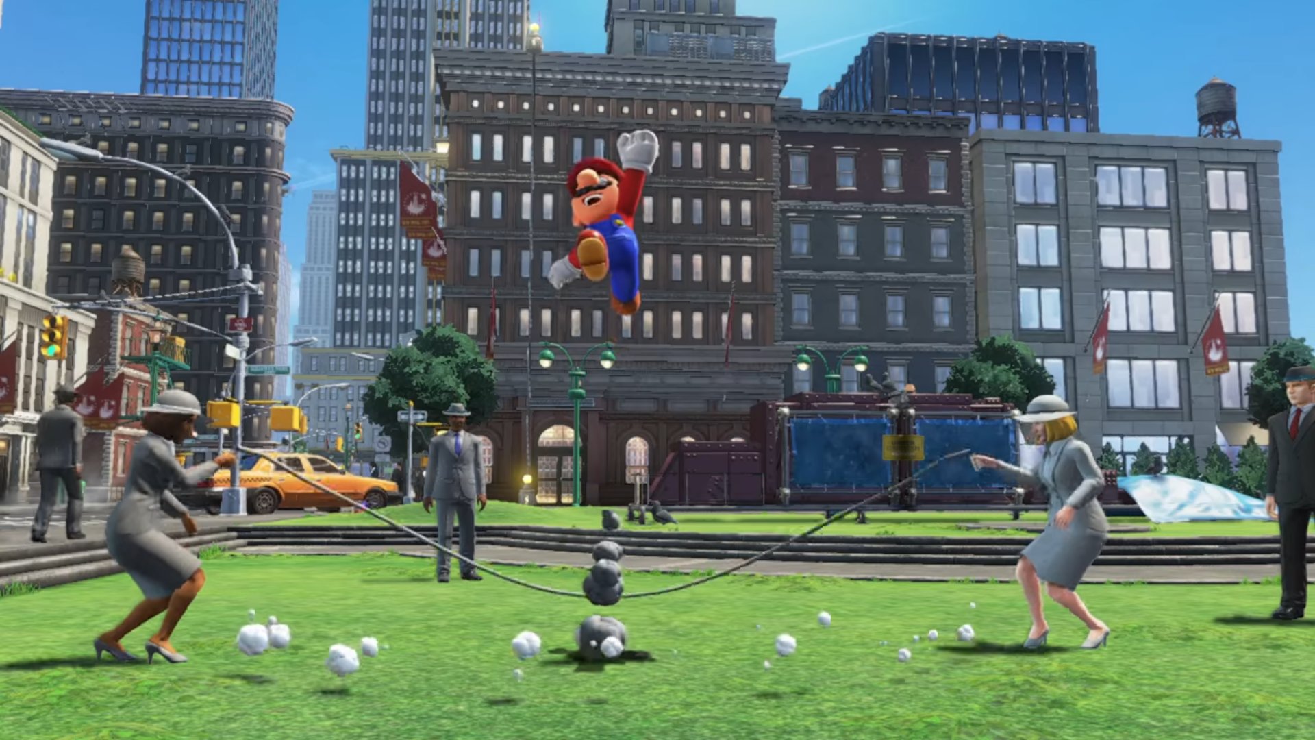 Super Mario Odyssey director explains why New Donk City takes a realistic  approach with its visuals | GoNintendo