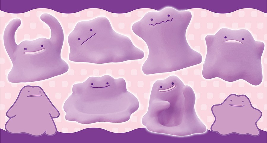 Together with Ditto" Gashapon. available November 25, 2017