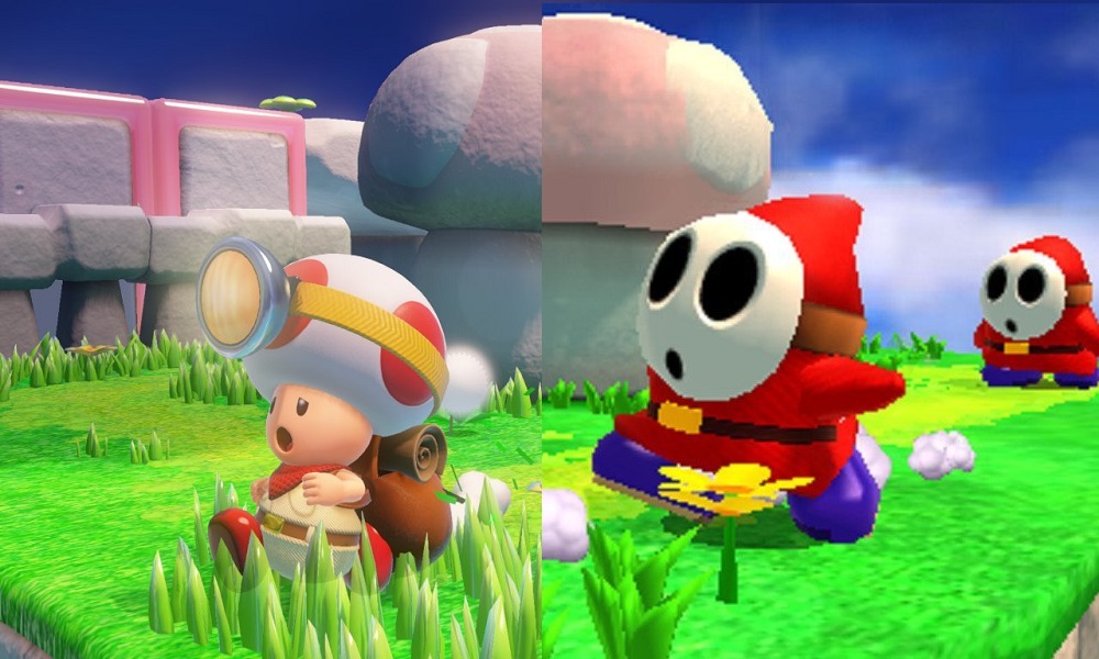 Captain Toad Treasure Tracker Switch Vs 3ds Screens Gonintendo