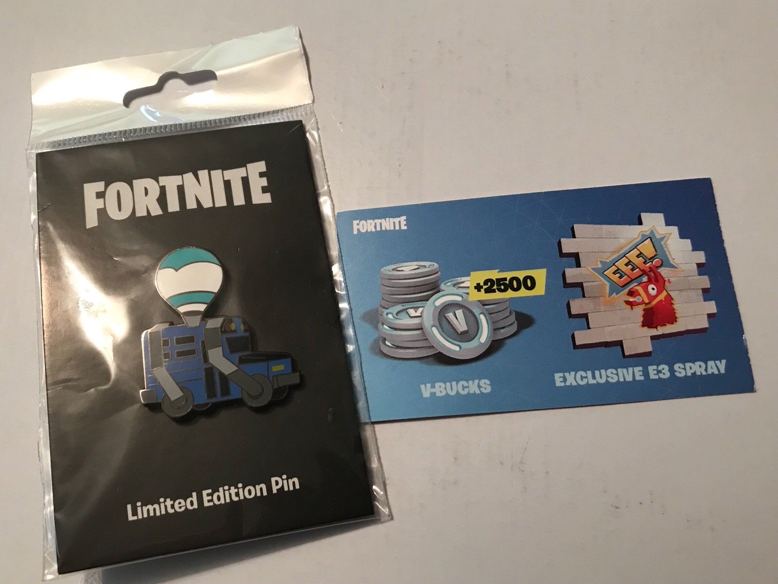 epic gave out goodie bags at their special e3 2018 event which included some swag as well as codes for 2 500 v bucks turns out fans are super eager to - e3 fortnite 2018