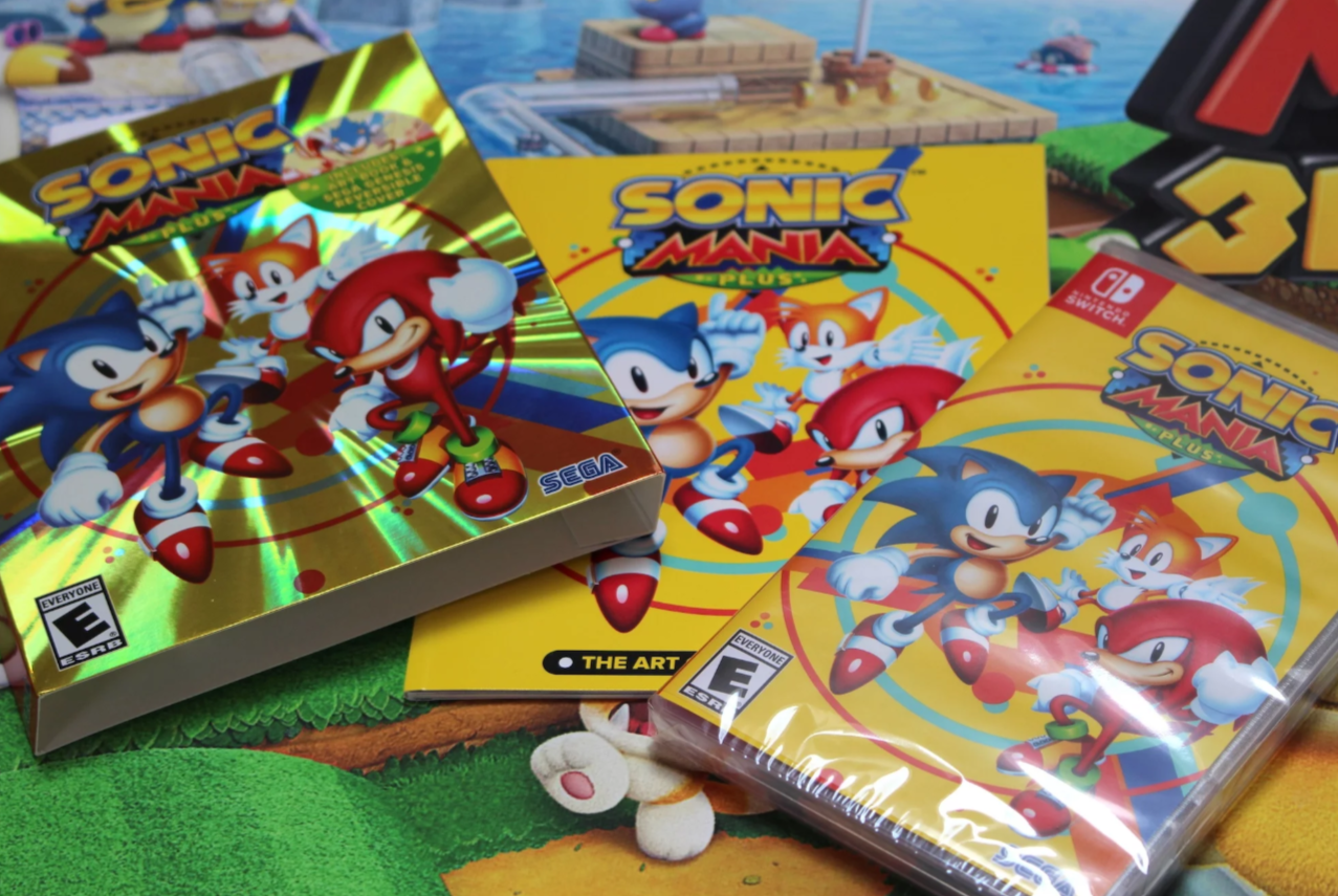 Sonic Mania Plus Nintendo Switch Unboxing 