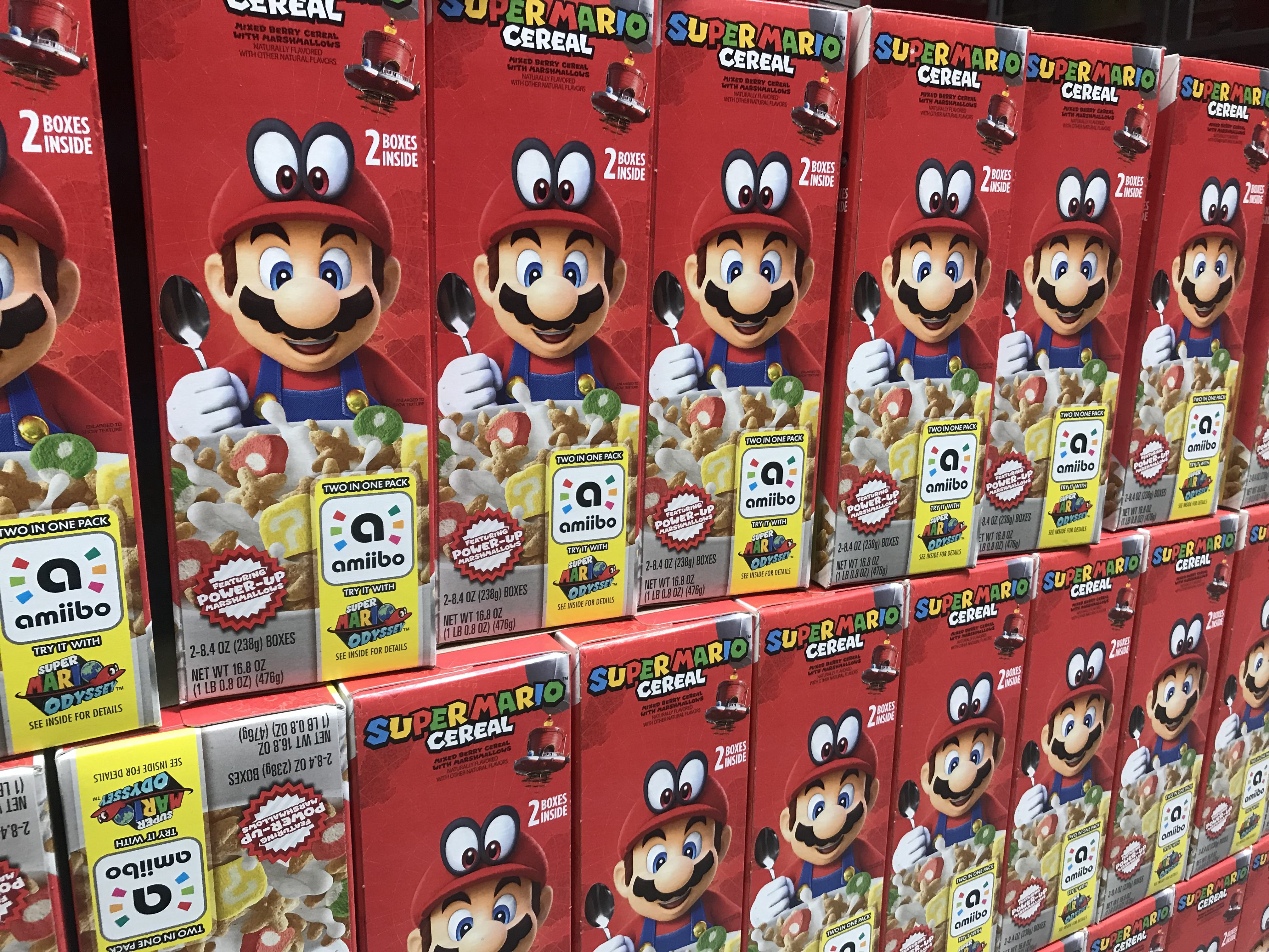 Super Mario Cereal popping up in Sam's Club locations in the states | The  GoNintendo Archives | GoNintendo