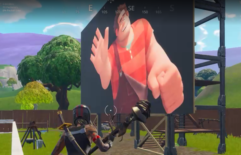 Wreck-it Ralph spotted in Fortnite