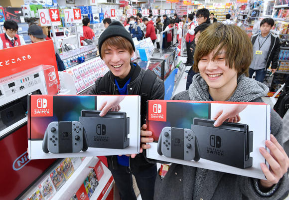 Retailers In Japan Are Selling Out Of The Switch Gonintendo