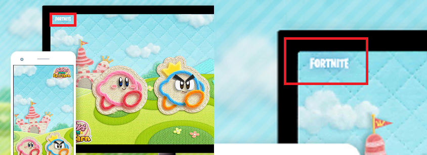 My Nintendo goof adds Fortnite logo to Kirby's Extra Epic Yarn wallpaper | GoNintendo