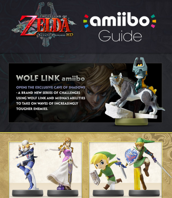 The Legend of Zelda: Twilight Princess HD - amiibo guide infographic | The  GoNintendo Archives | GoNintendo
