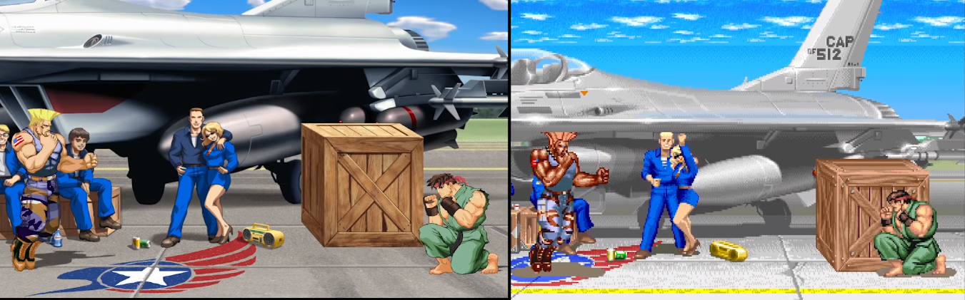 Stream Street Fighter 2 Guile stage by arnaldoalves