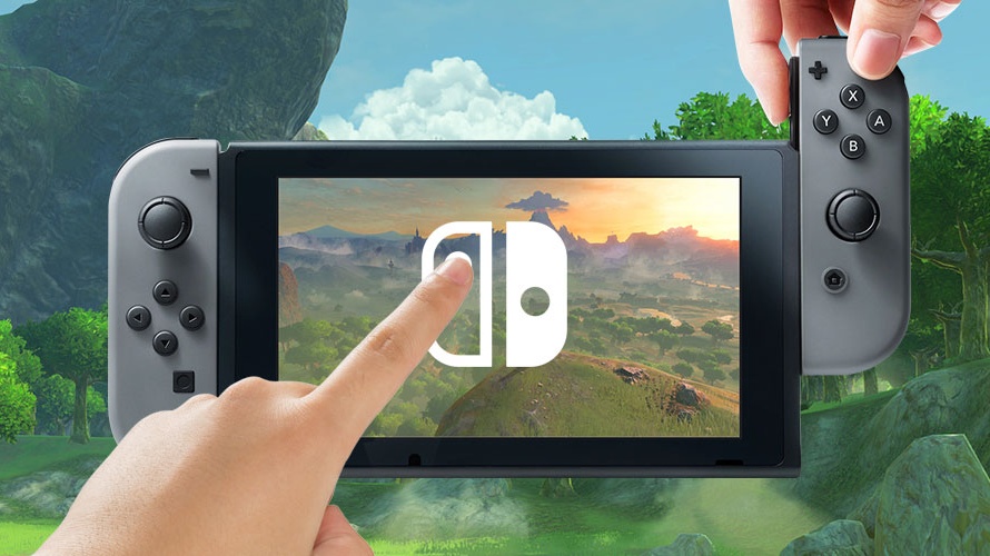 is a nintendo switch touch screen