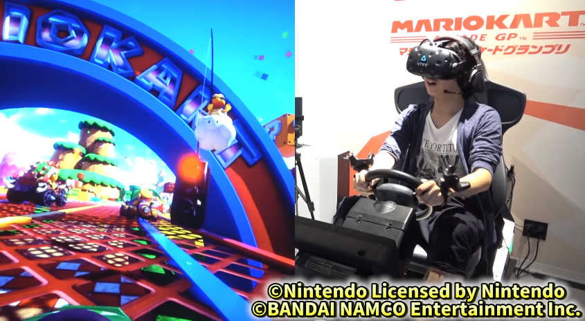 Mario Kart Arcade Gp Vr Bandai Namco Video Feature The Gonintendo Archives Gonintendo 7351