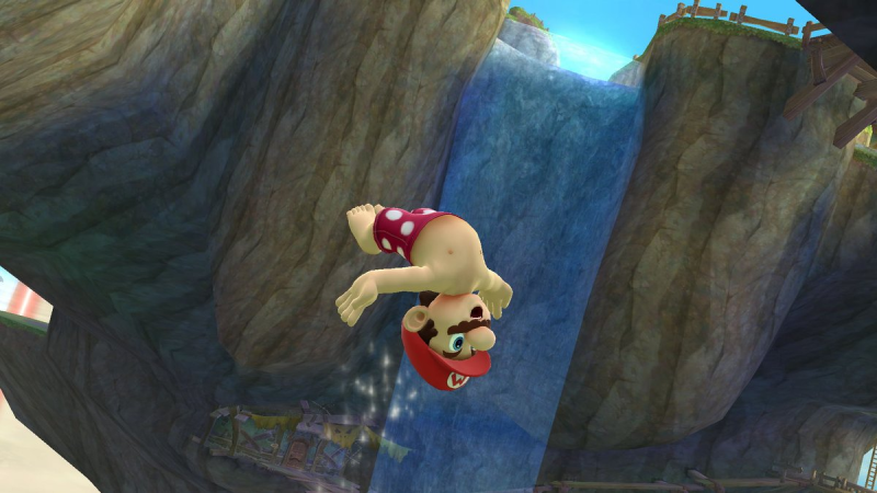 Smash Bros Wii U Mod Lets Mario Go Shirtless The GoNintendo Archives GoNintendo