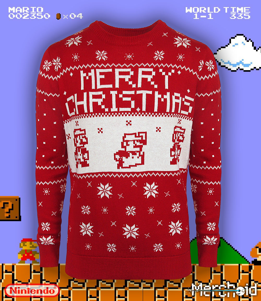 Zelda/Mario/Pokemon Christmas Sweaters 