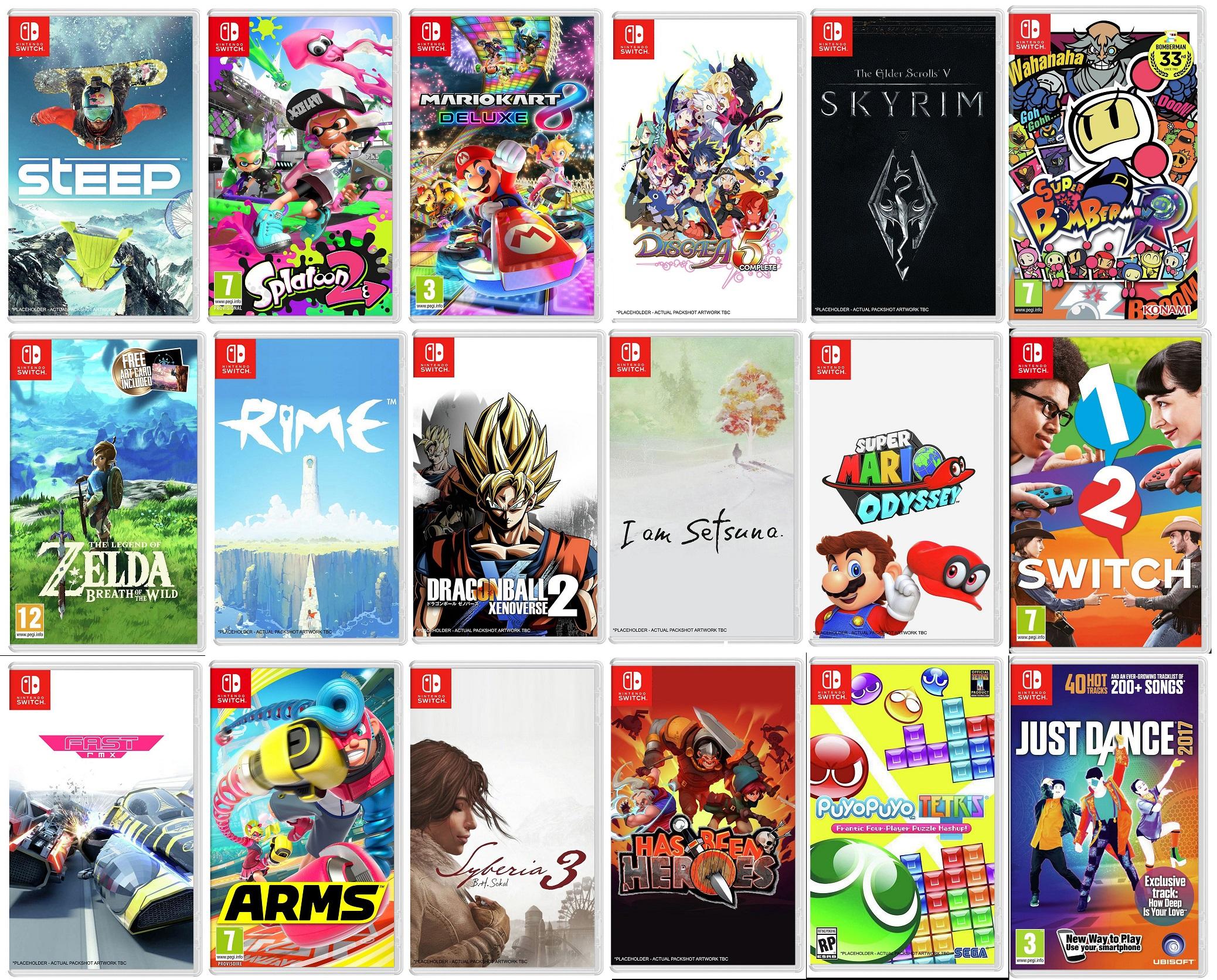 Nintendo UK Introducing the top 50 Nintendo Switch games so far, as