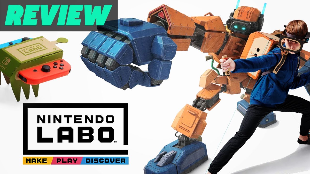 Nintendo Labo Variety and Robot Kids - GameSpot video review | GoNintendo