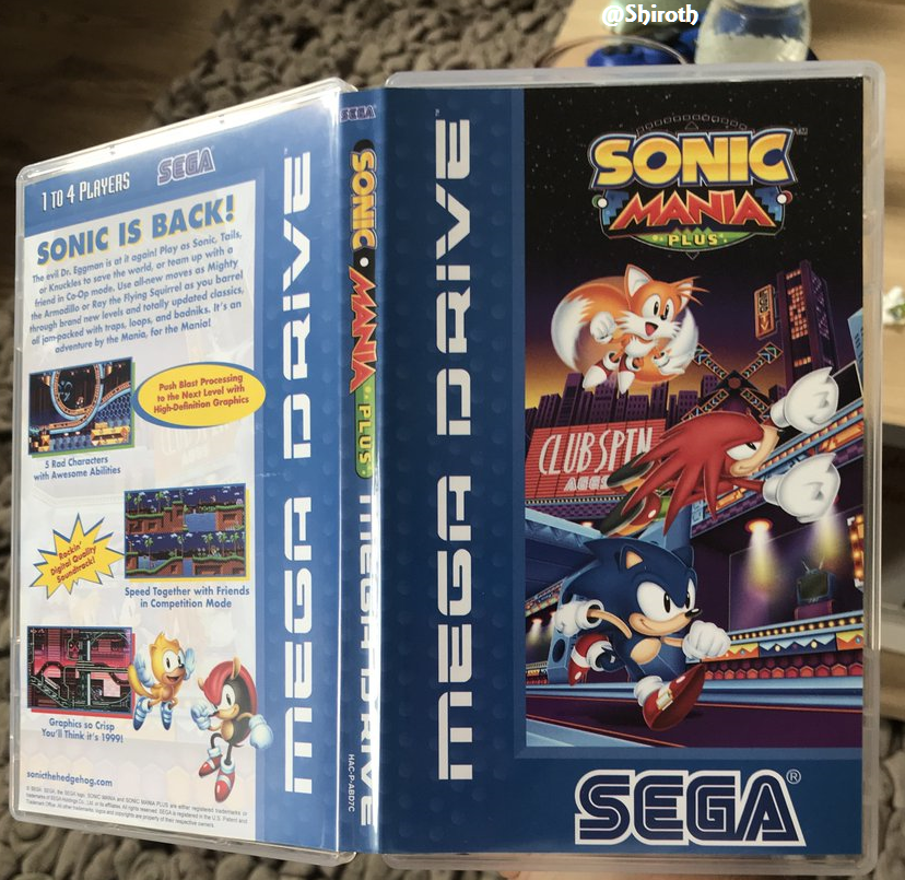 Sonic Mania Plus has reversible Sega Genesis, Mega Drive covers - Polygon