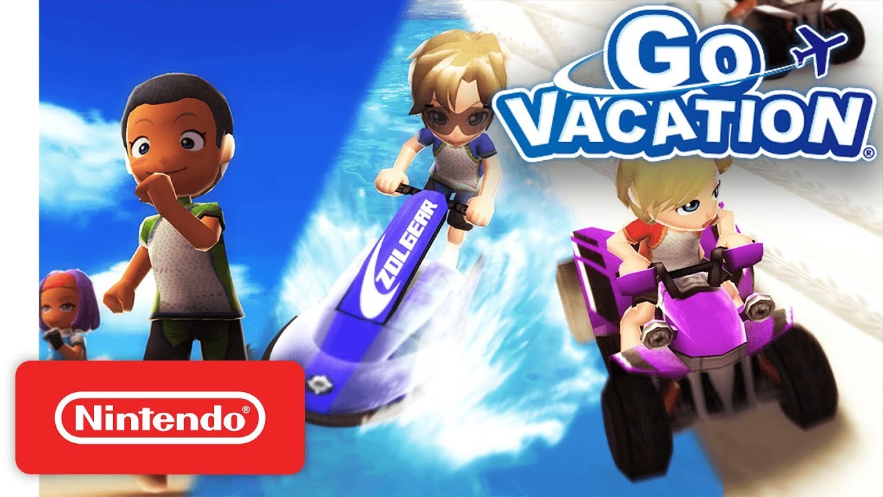 Go Vacation "The Vacation Starts Now" trailer The GoNintendo